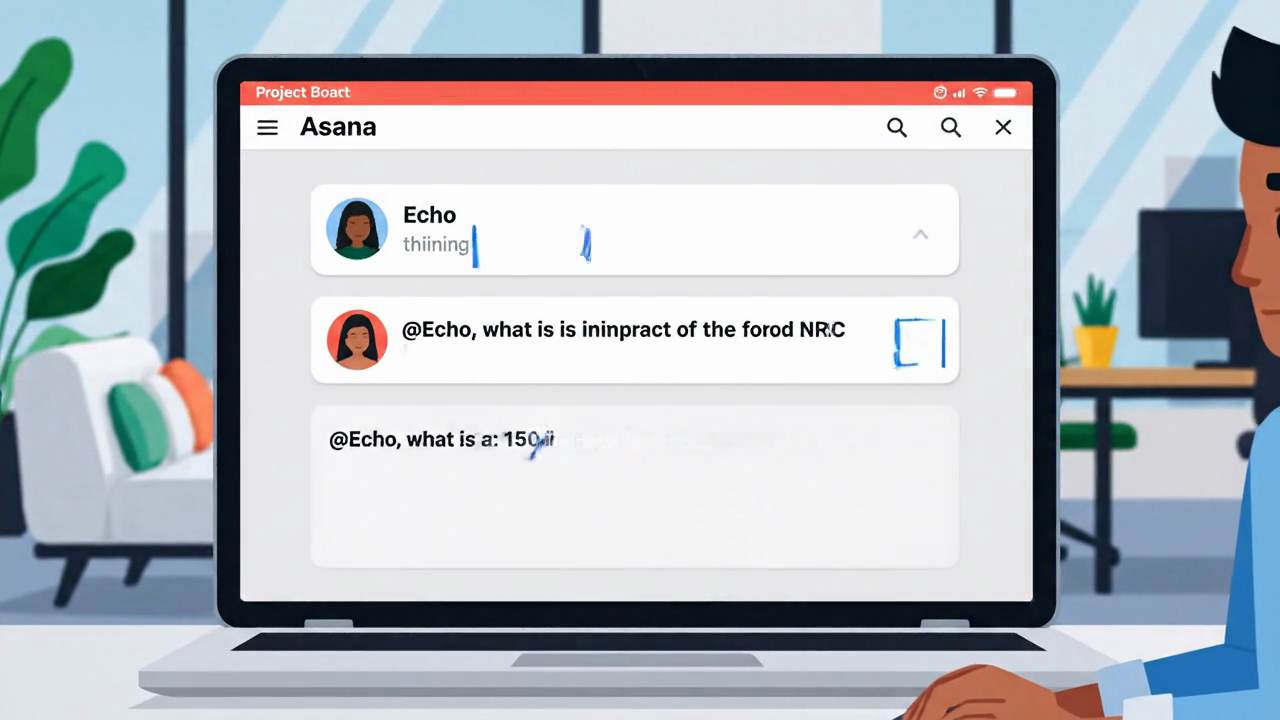 Asana board with AI-triaged tickets